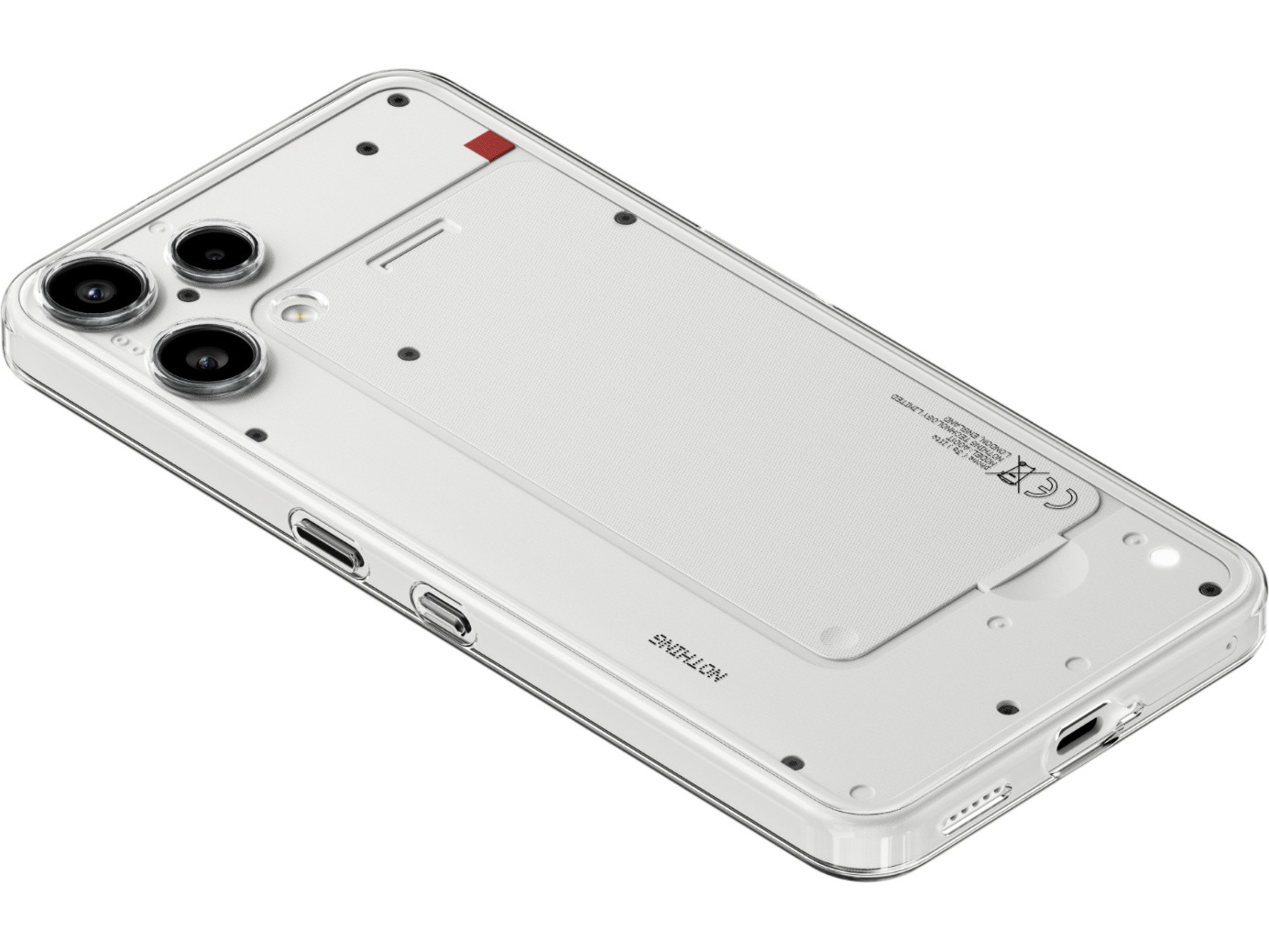 Nothing Phone (3a) Lite 128GB (hvid) Mobiltelefoner