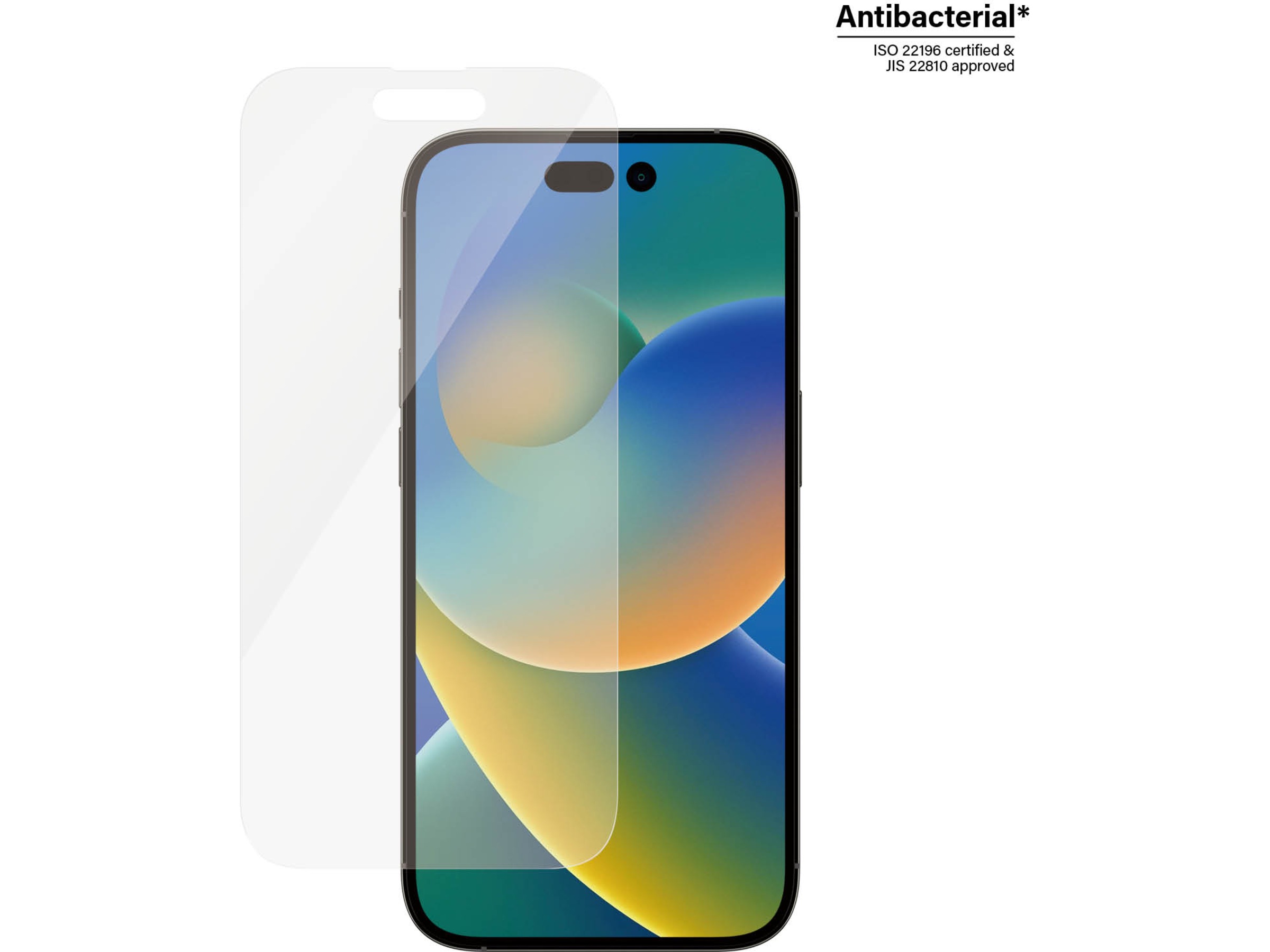 Panzerglass iPhone 14 Pro Skærmbeskytter Skærmbeskyttelse mobiltelefon