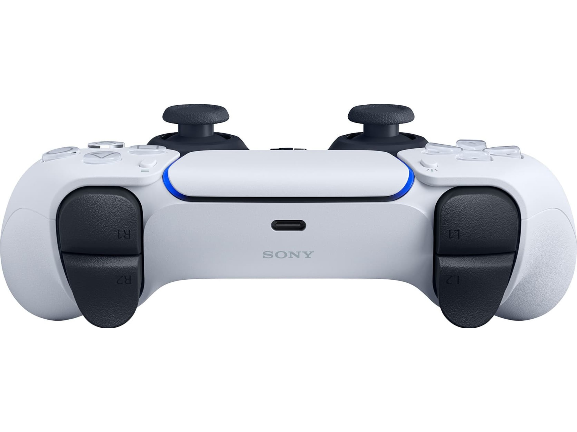 PlayStation 5 DualSense Controller V2 (Hvid) Tilbehør til spilkonsoller