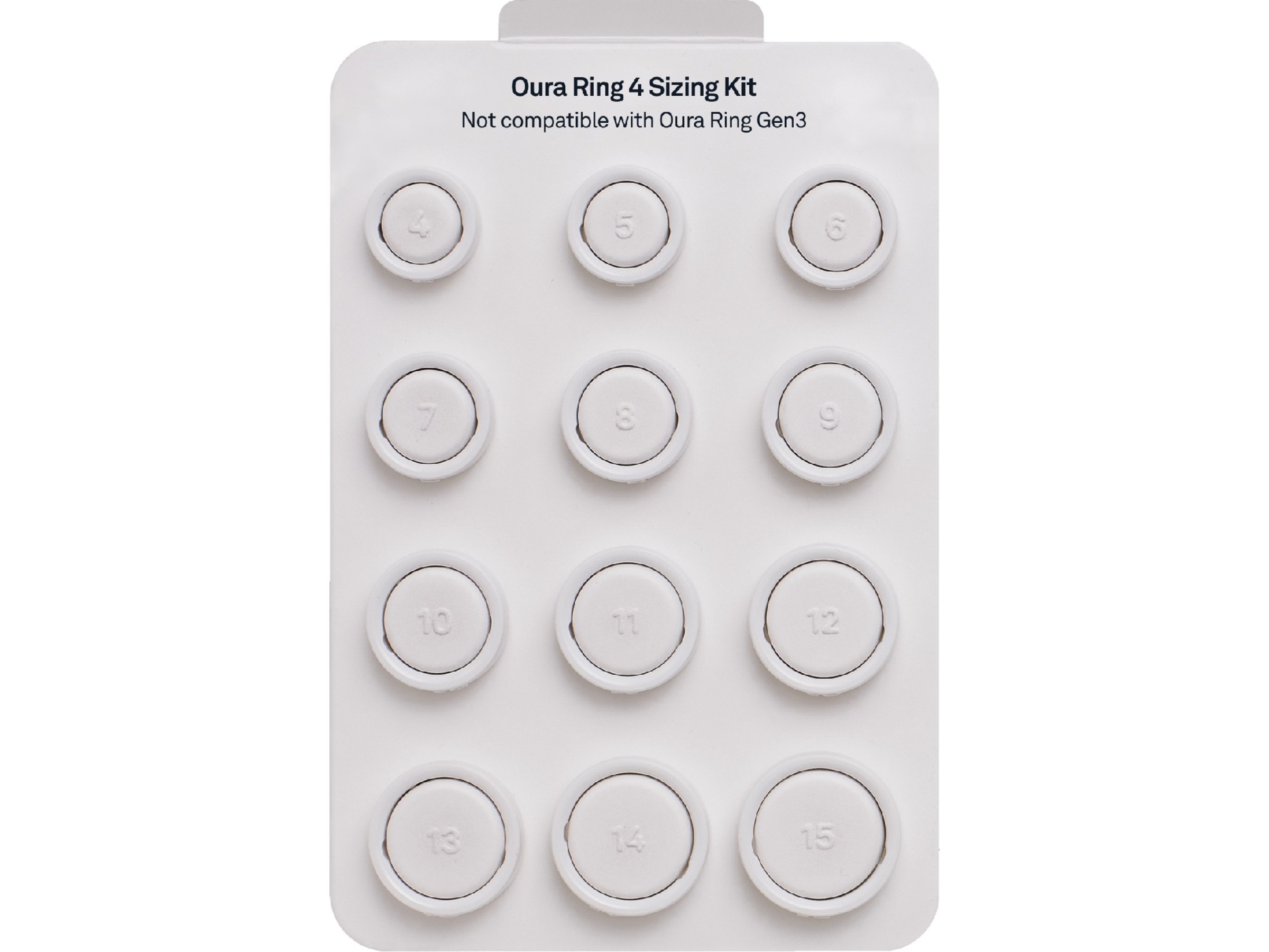 Oura Ring 4 størrelsessæt Smart ring