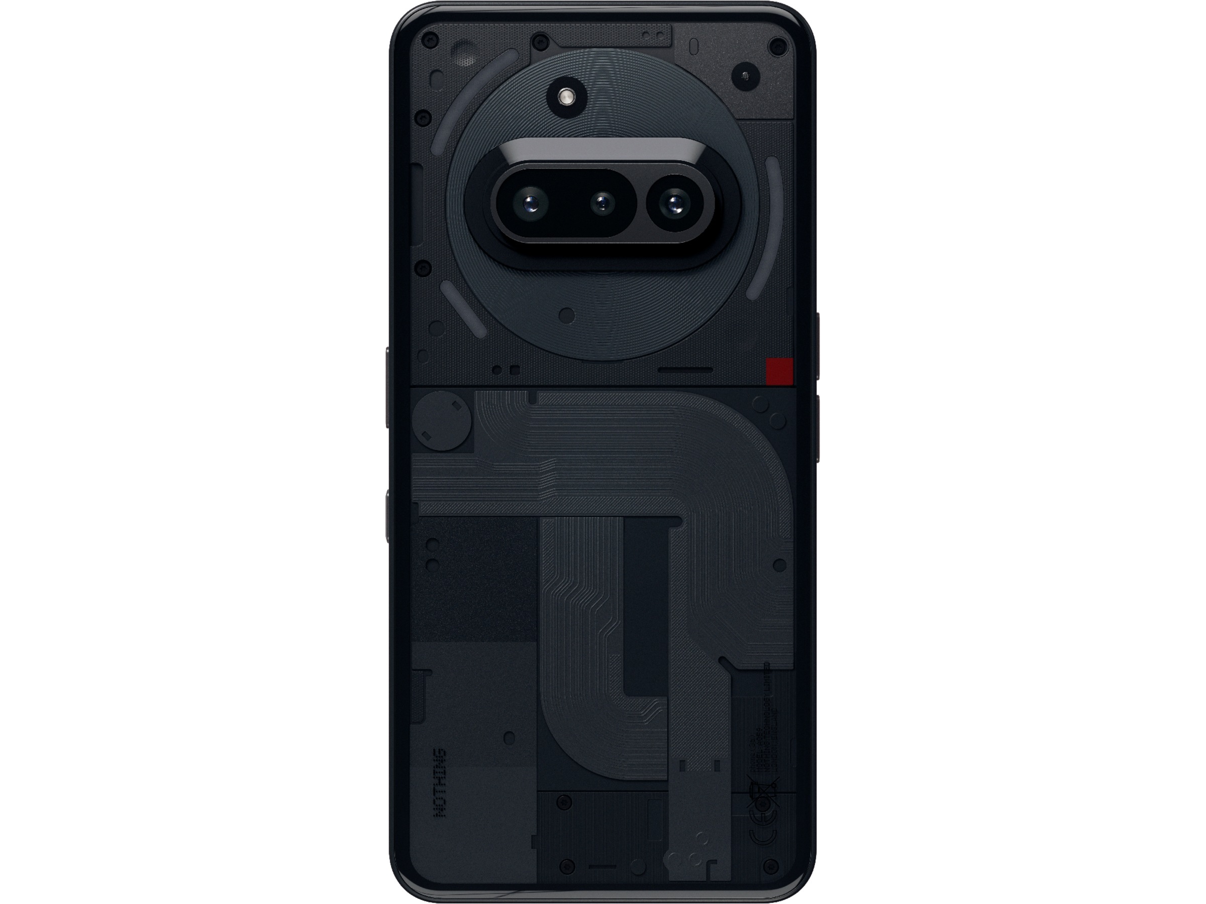 Nothing Phone (3a) 256GB (sort) Mobiltelefoner