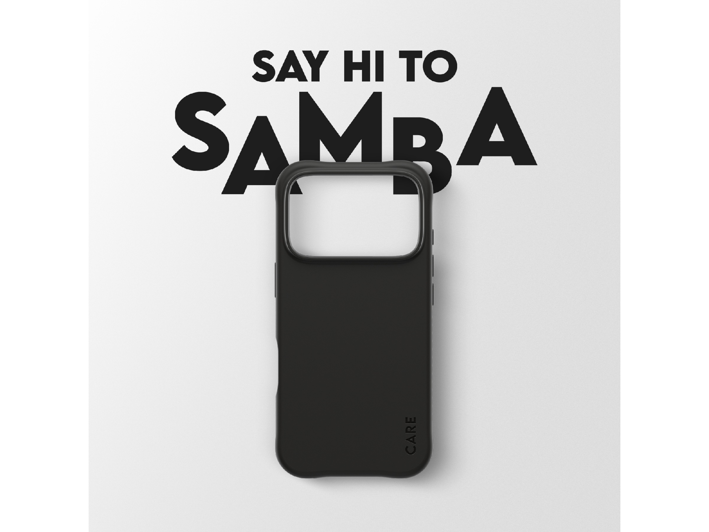 PanzerGlass CARE iPhone 17 Pro Samba Hardcase cover (sort) Mobilcover