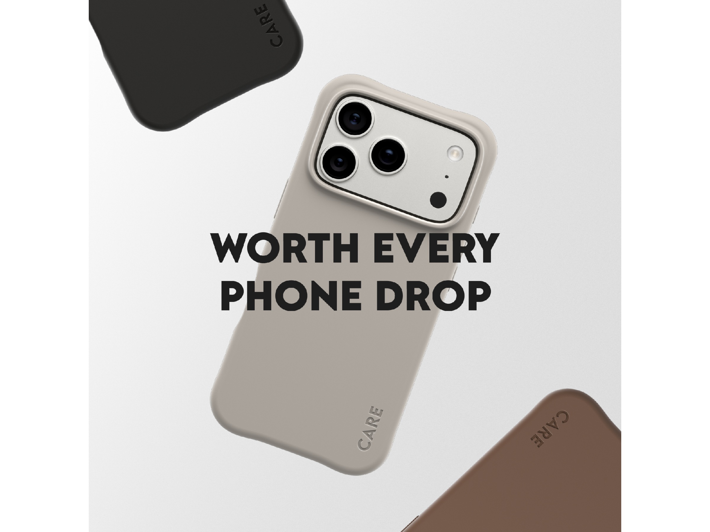 PanzerGlass CARE iPhone 17 Pro Samba Hardcase cover (sort) Mobilcover