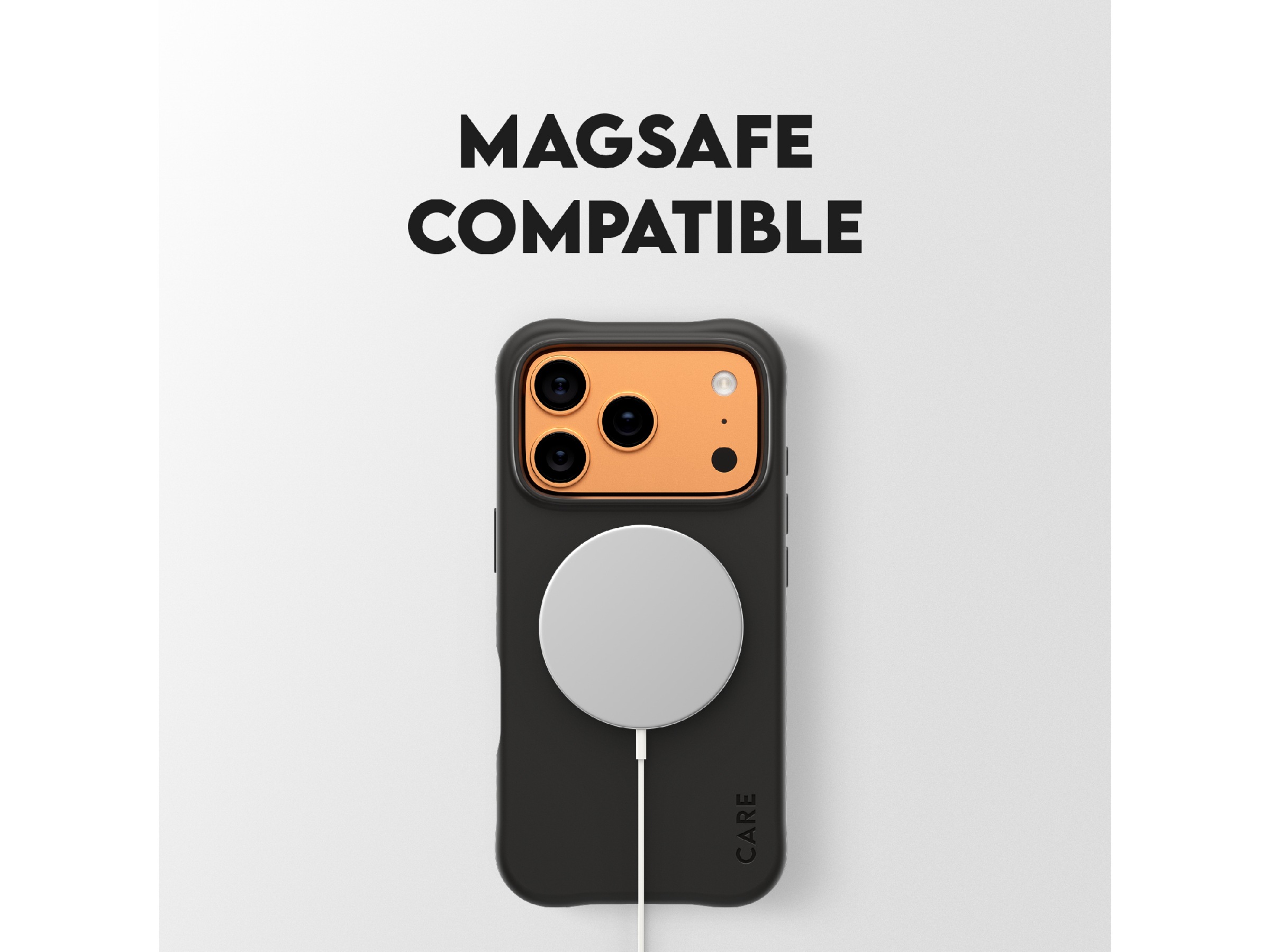 PanzerGlass CARE iPhone 17 Pro Samba Hardcase cover (sort) Mobilcover