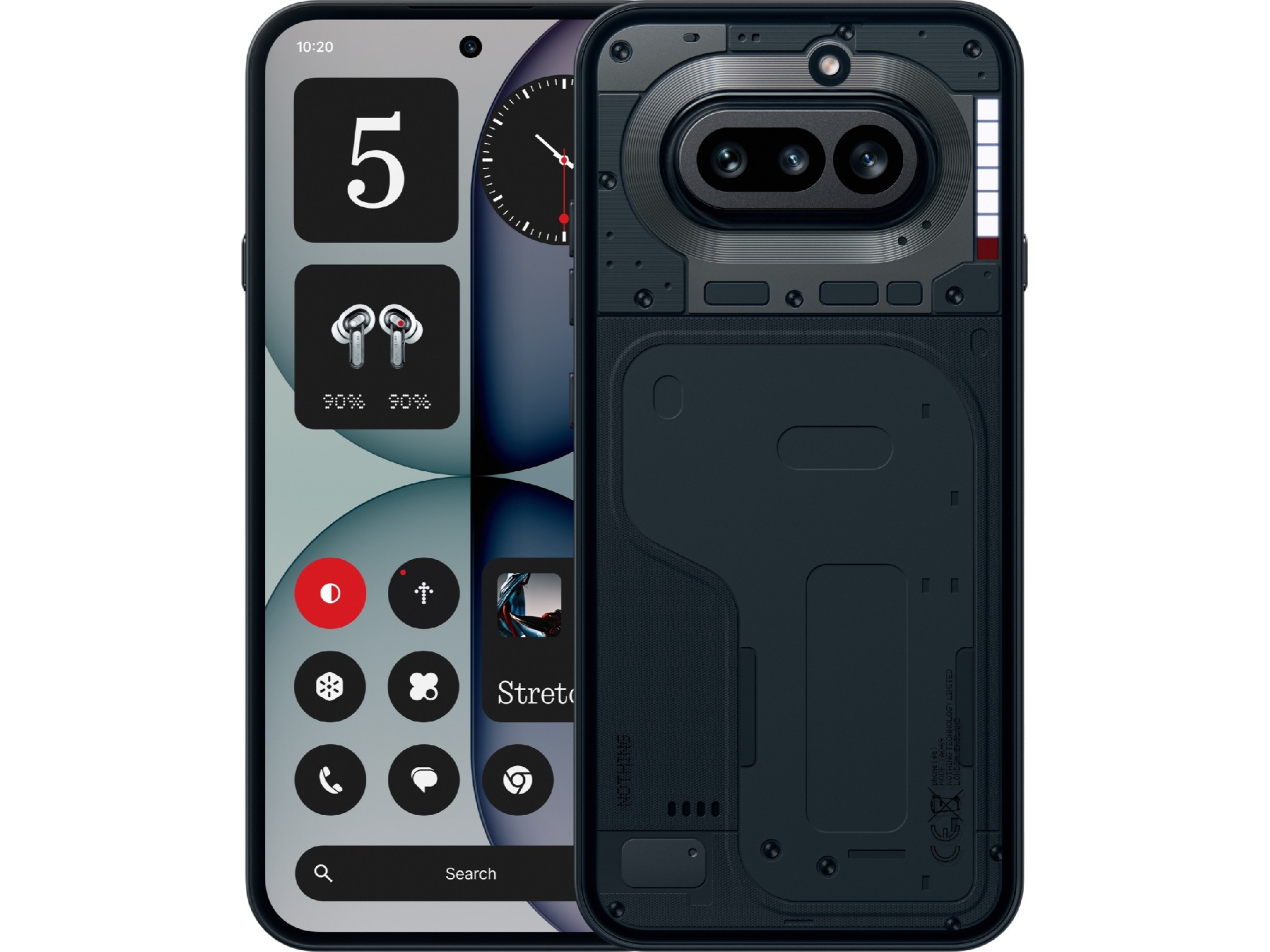 Nothing Phone (4a) 256GB (sort) Mobiltelefoner