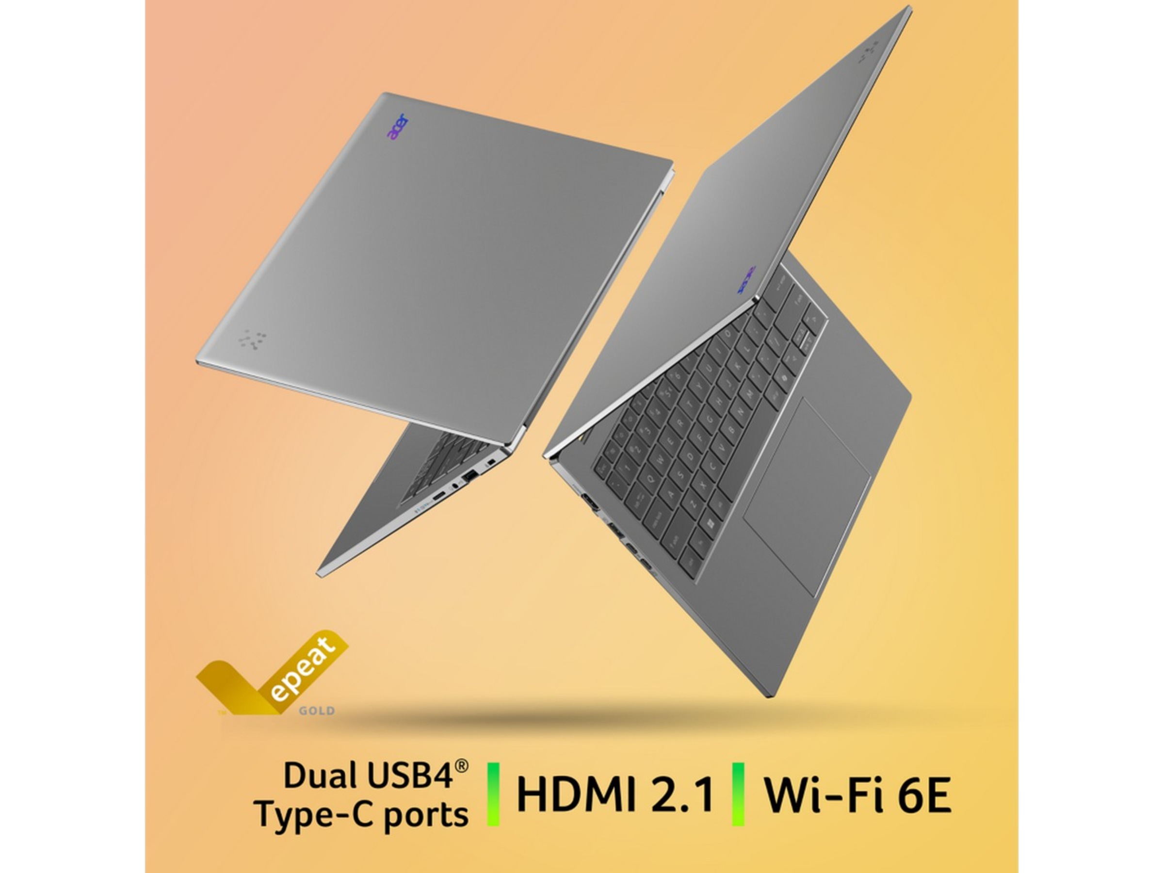 Acer Aspire 14 AI 14" WUXGA OLED Copilot+ PC PC - Bærbar / laptop