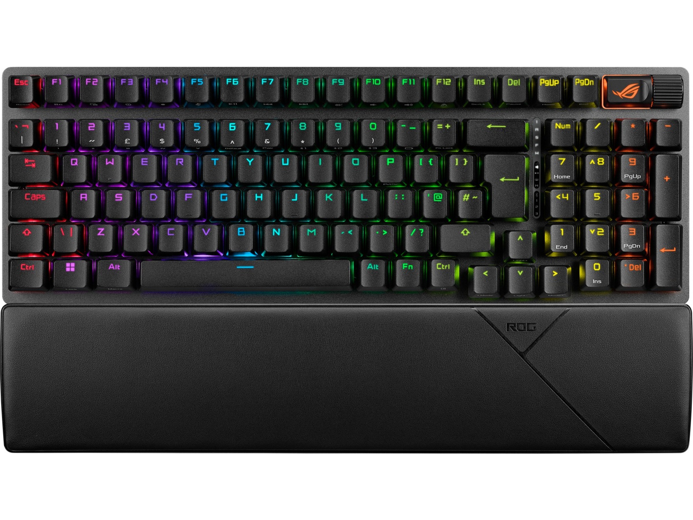 ASUS ROG Strix Scope II 96 Trådløst Gaming Tastatur Tri-Mode Connection Gamingkeyboard