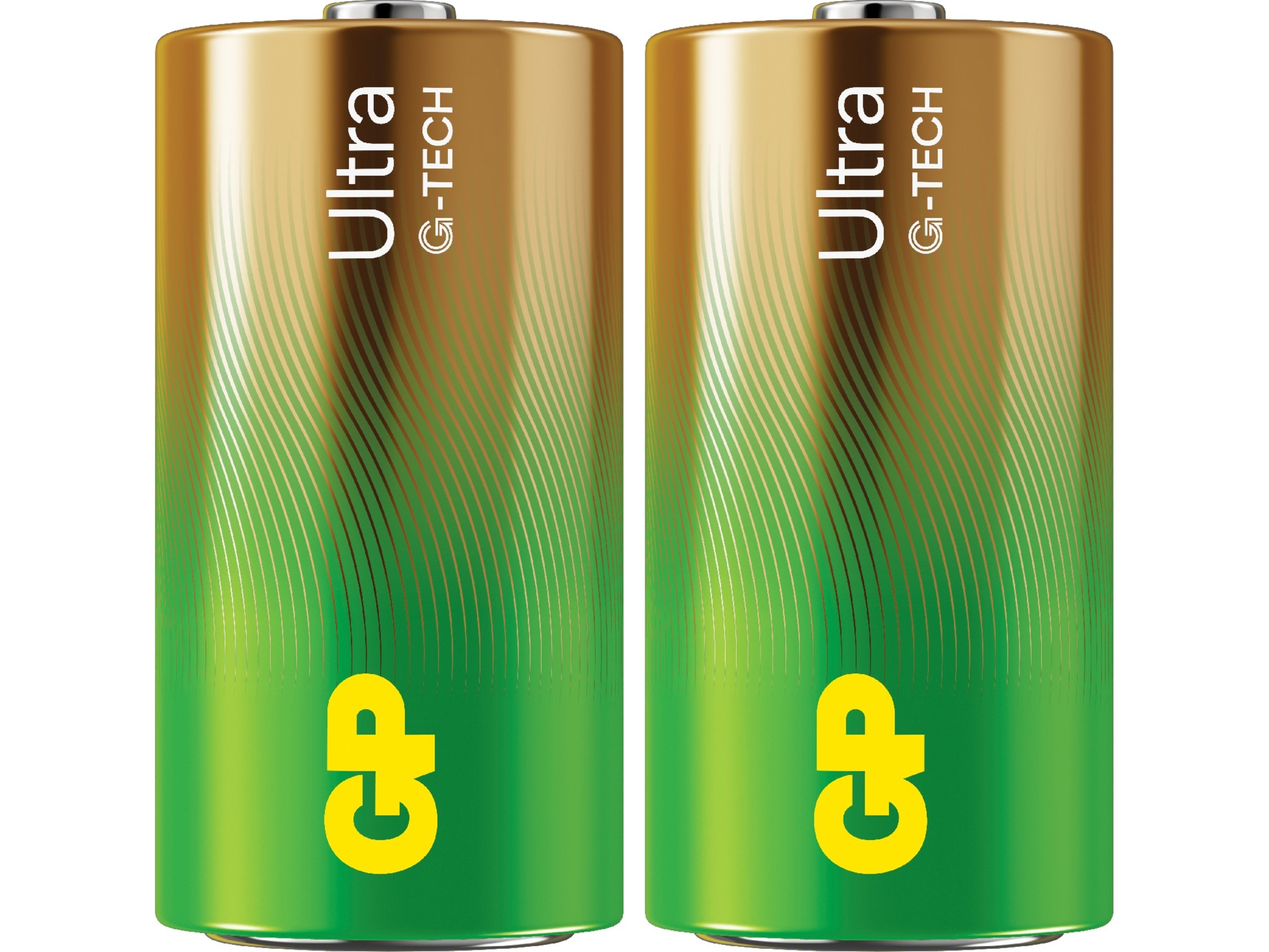GP Ultra Alkaline C/LR14 batteri, 2-pk Generelle batterier