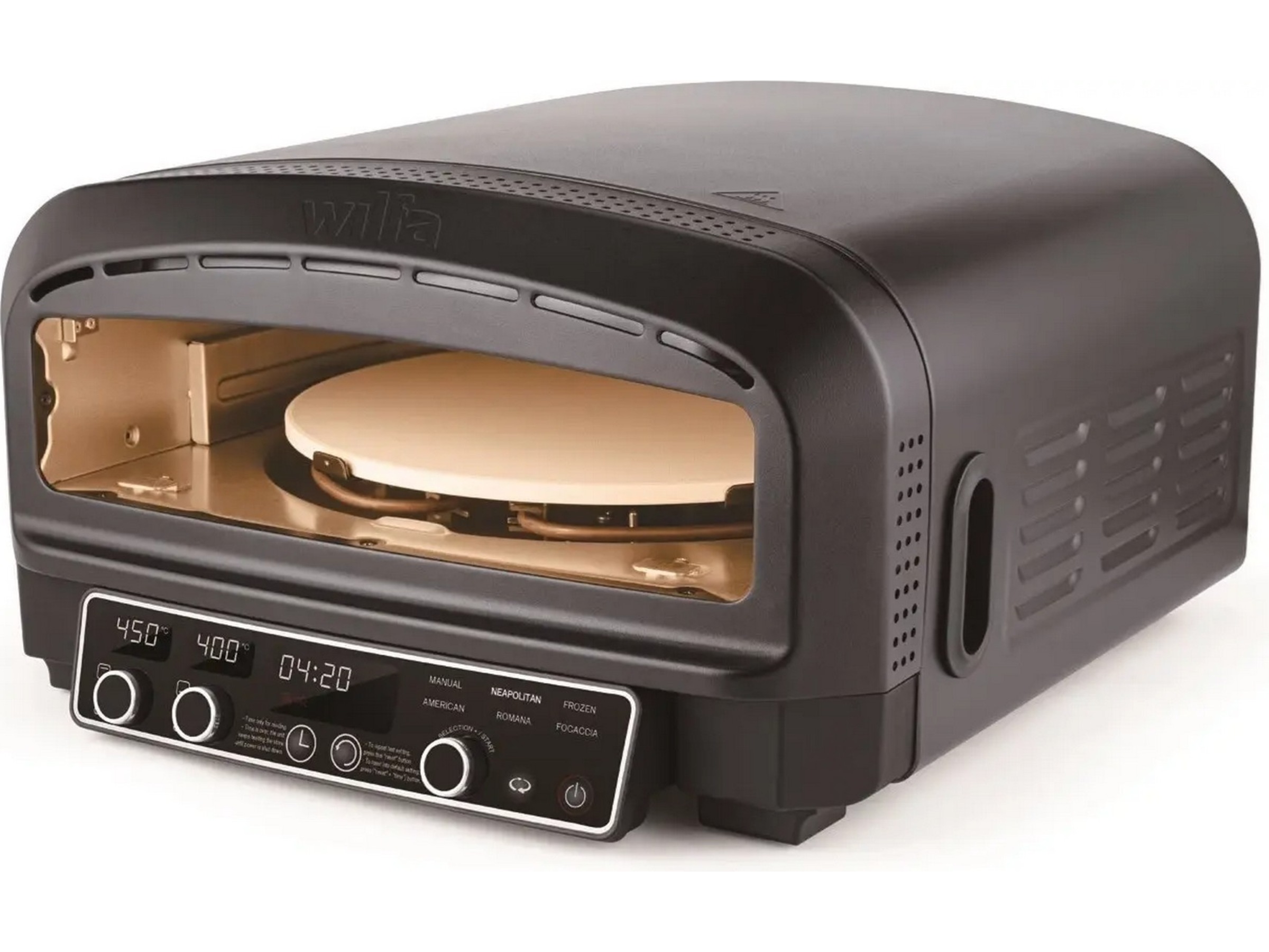 Wilfa P02DB-E2200 Elektrisk Pizzaovn Pizzaovne