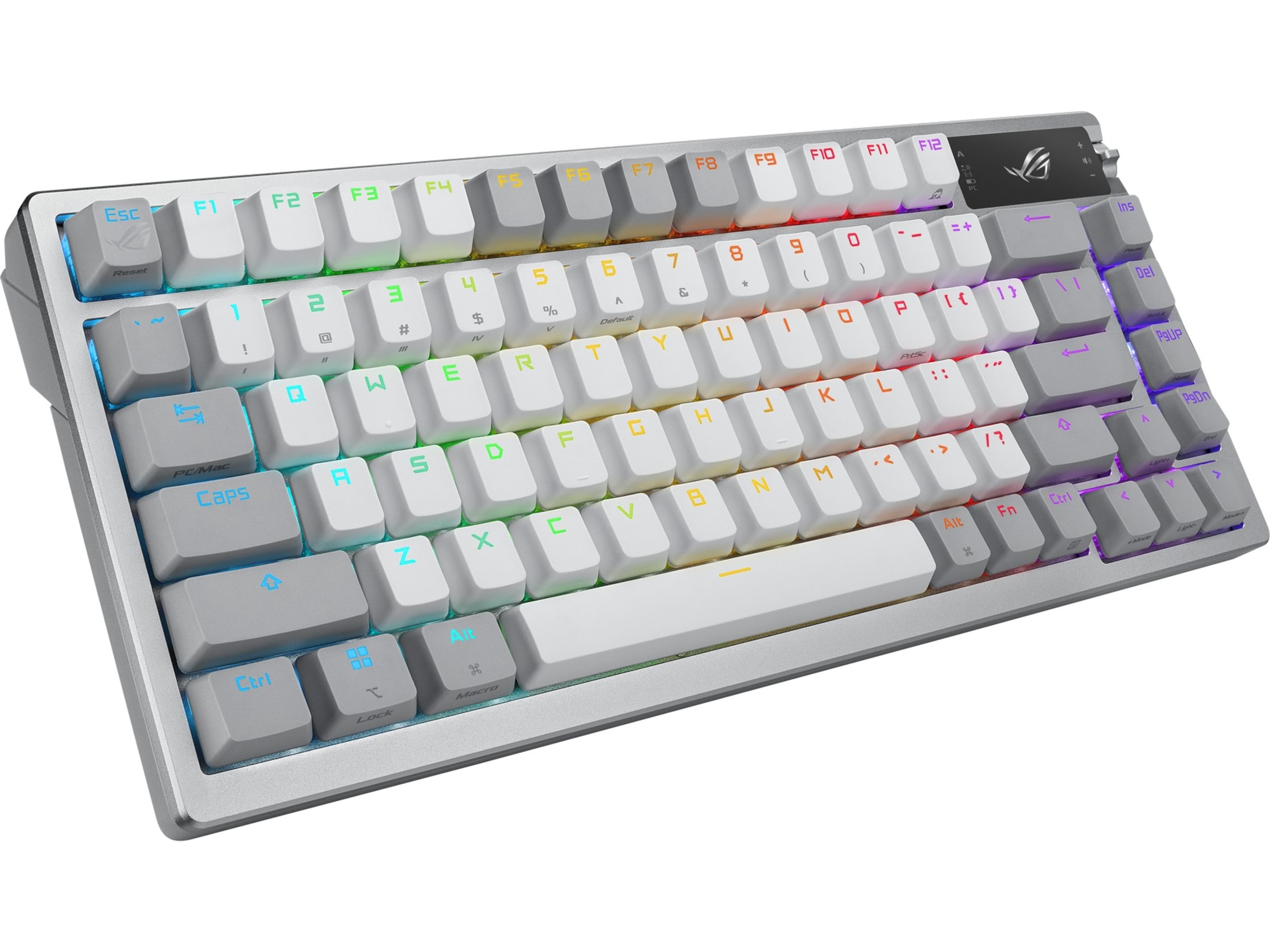 ASUS ROG Azoth Trådløs DIY Gamingtastatur (hvid) Gamingkeyboard