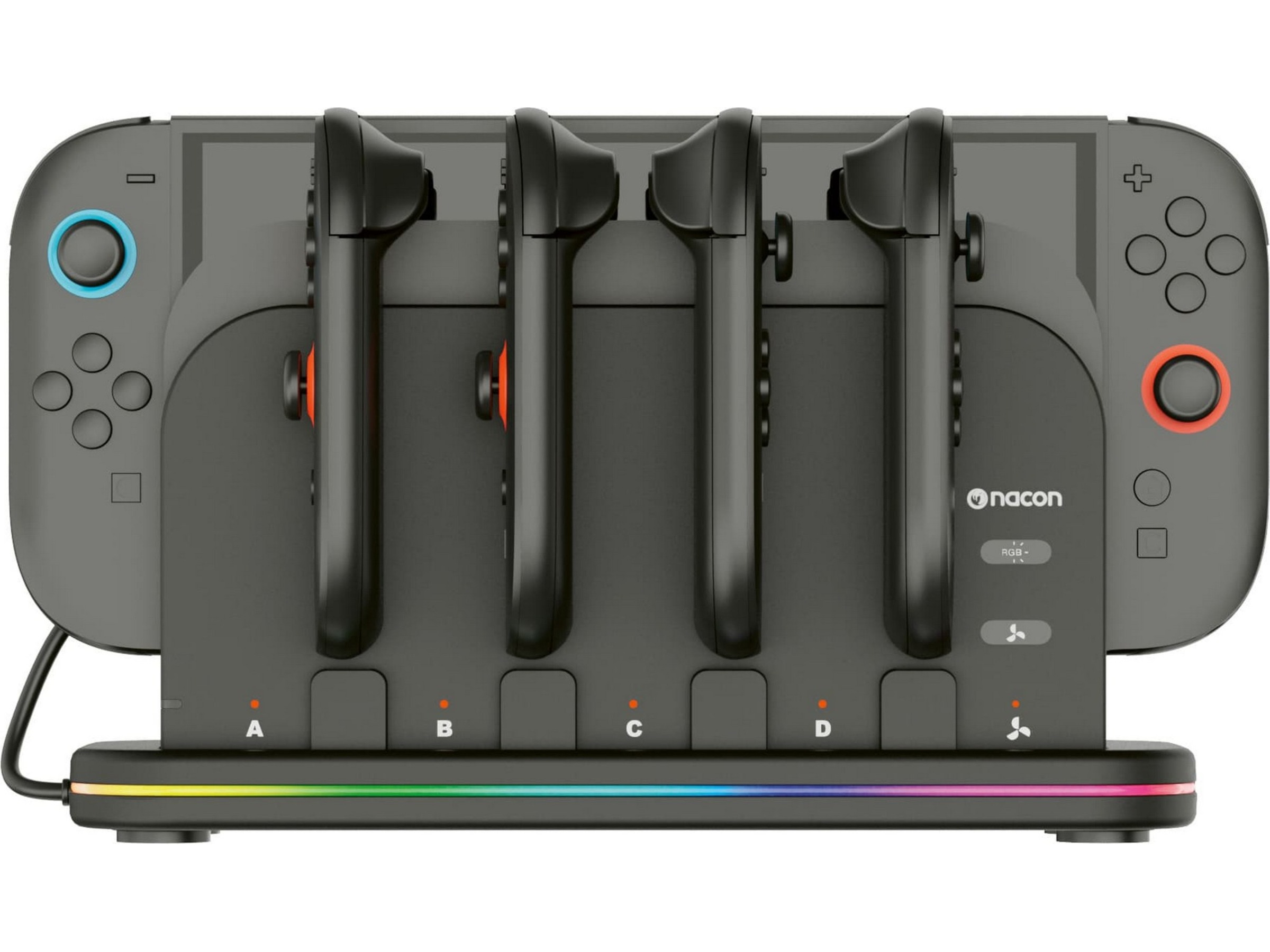 Nacon Multicharge Dock Nintendo Switch 2 Tilbehør til spilkonsoller