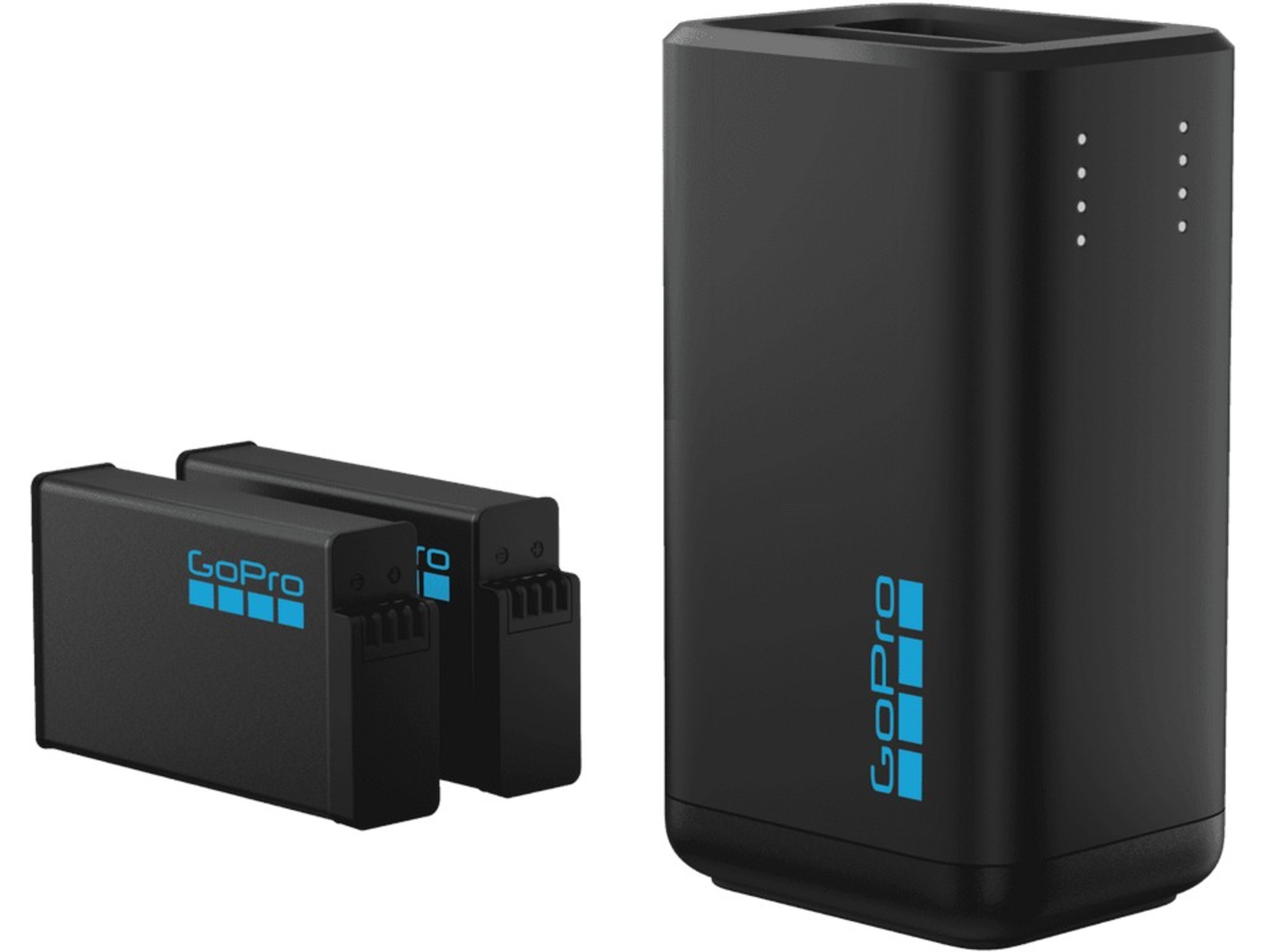 GoPro MAX2 Dubbelladdare för batterier Kamera – batteriopladere