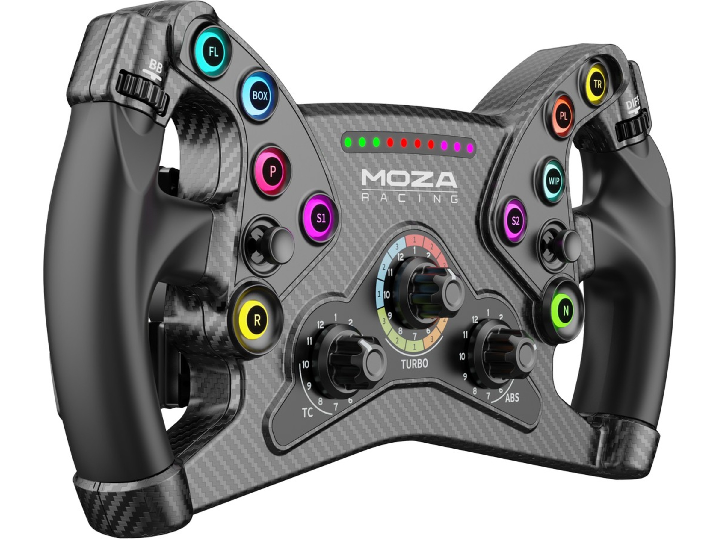 Moza Racing KS Formula Ratt Rat og pedaler