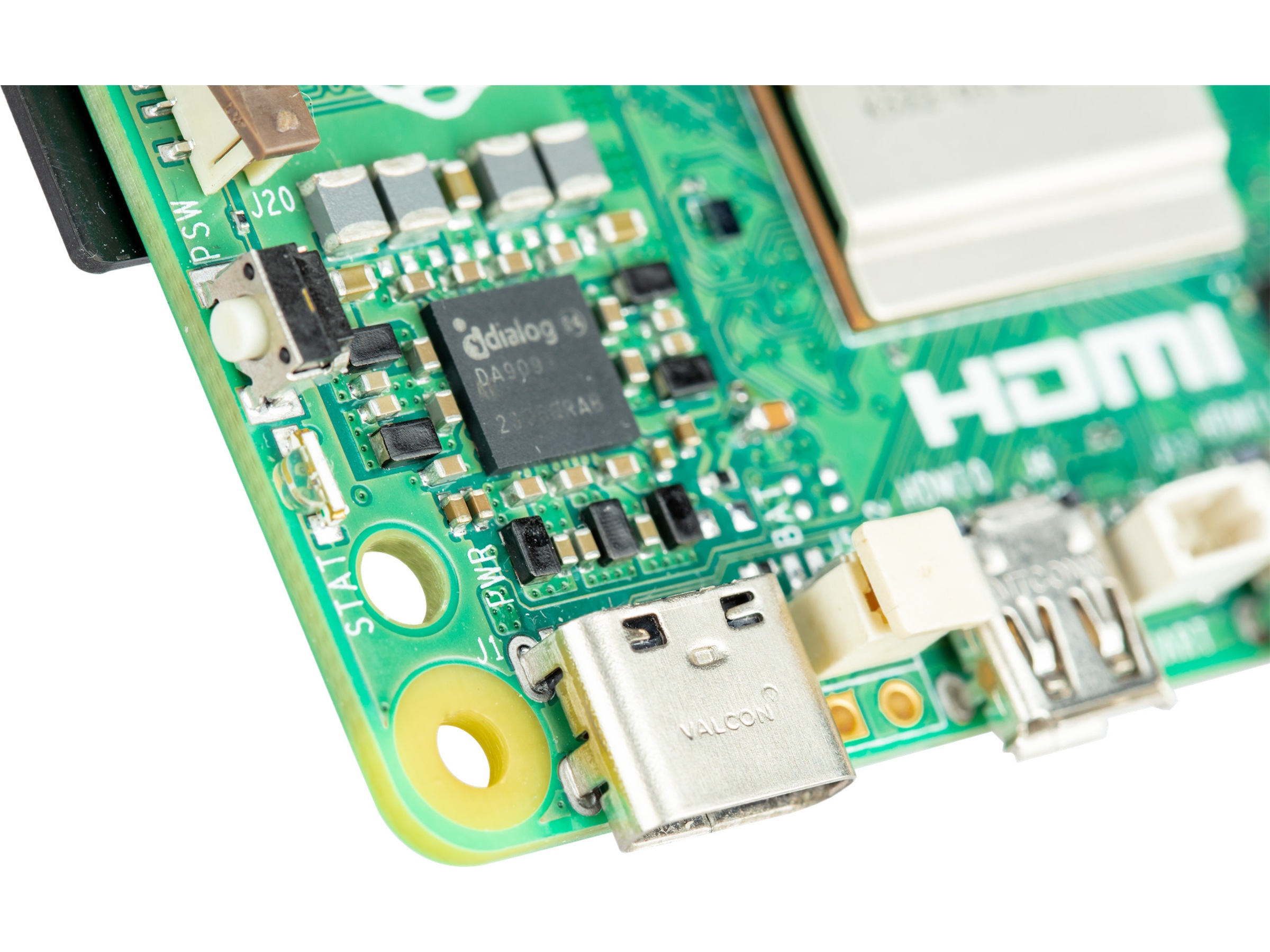Raspberry Pi 5 Model B, 4GB RAM Integreret CPU