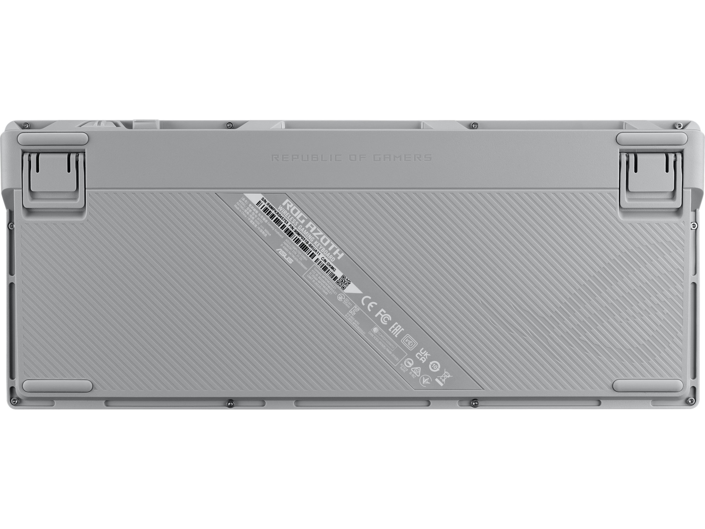 ASUS ROG Azoth Trådløs DIY Gamingtastatur (hvid) Gamingkeyboard