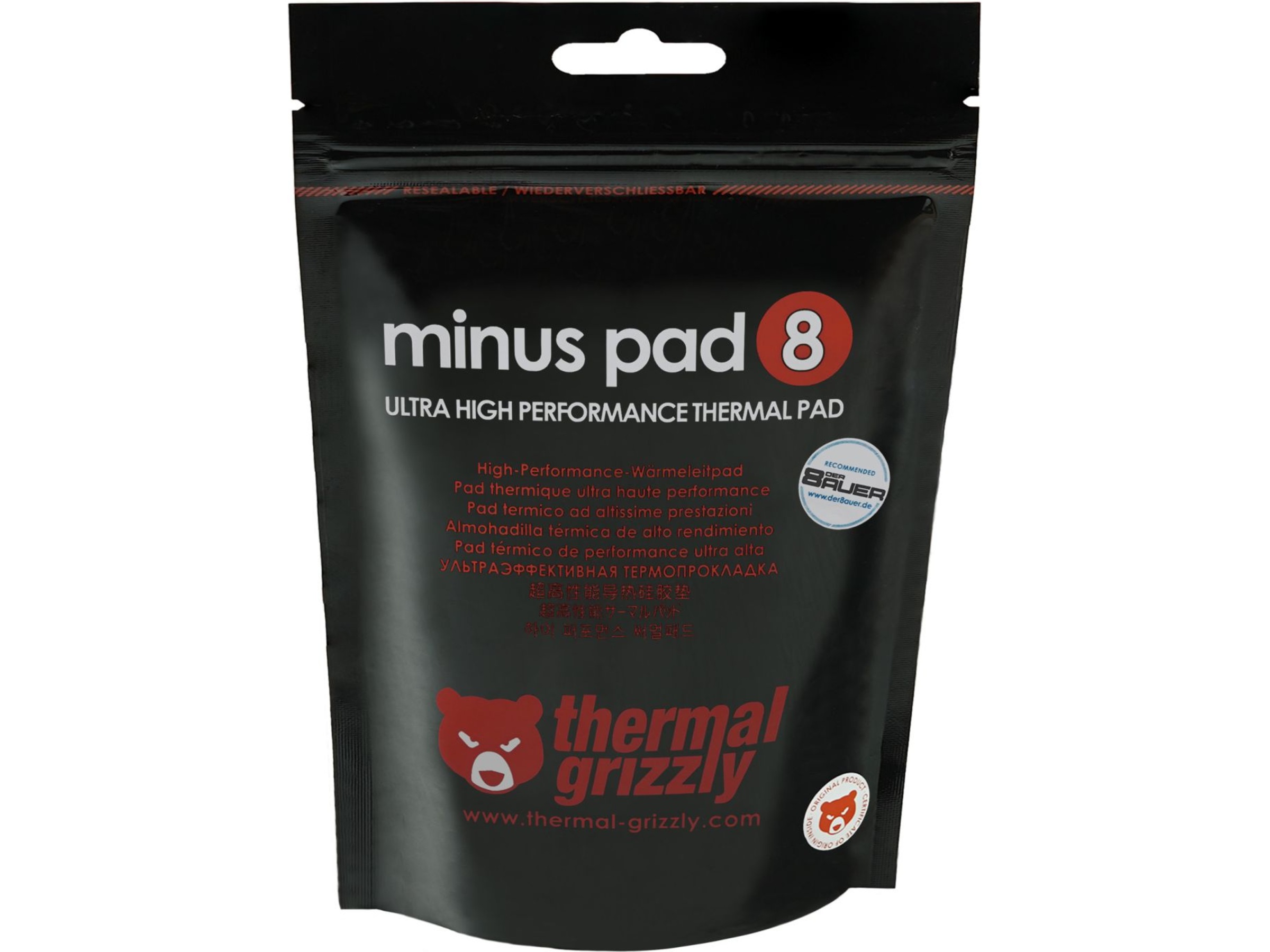 Thermal Grizzly Minus Pad 8 Thermal Pad Kølepasta