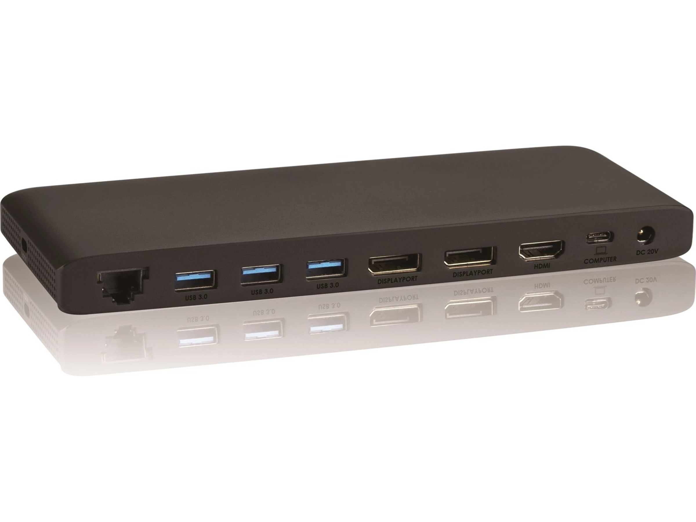 Andersson USB-D3000 USB-C 4K dockingstation (sort) Dockingstation og USB-hub