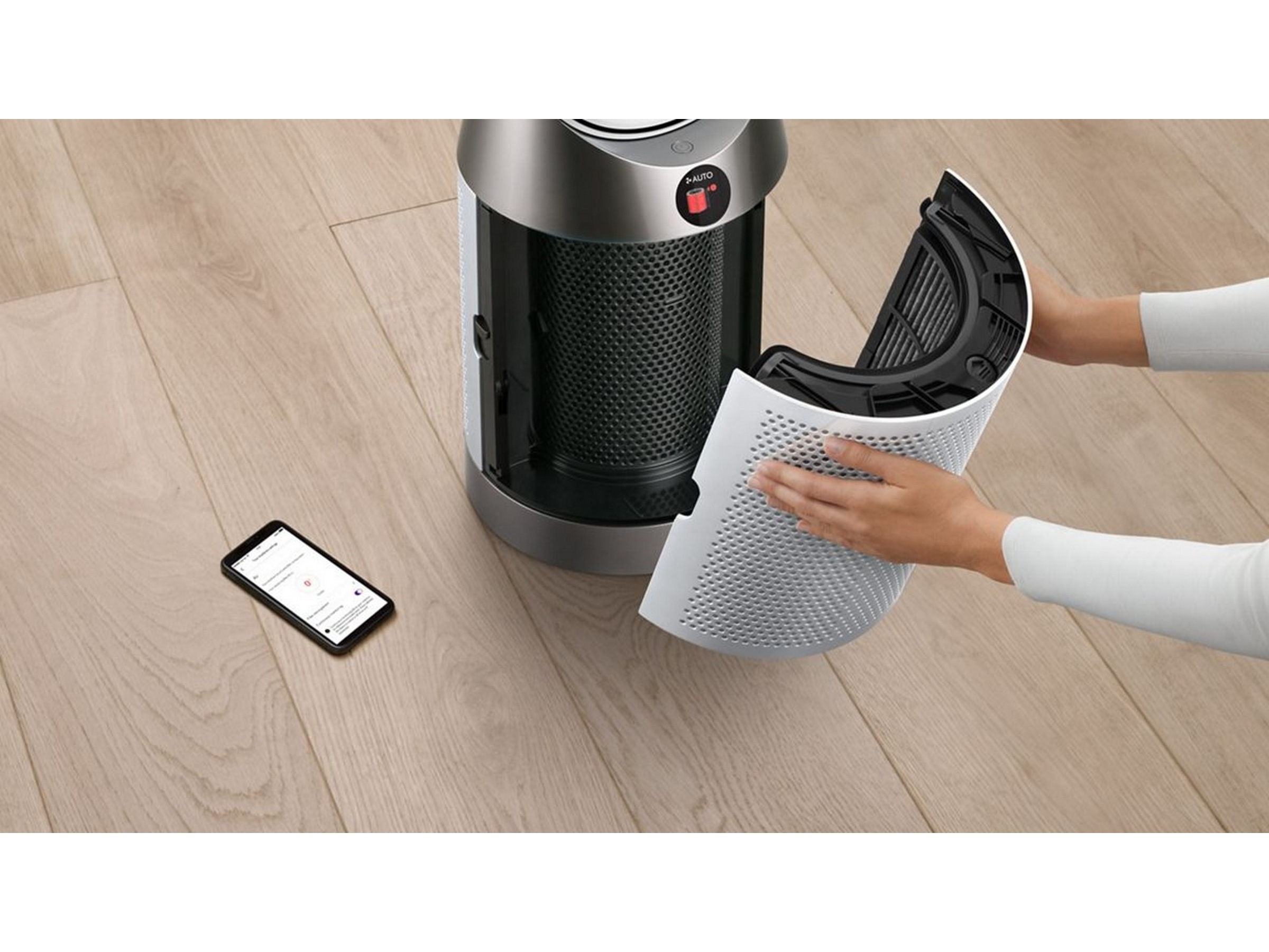 Dyson Cool PC1 luftrenser og ventilator (hvid) Luftrensere