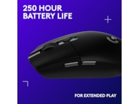 Logitech G305 Lightspeed Trådløs Gamingmus (sort) Gamingmus
