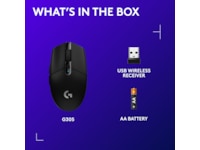 Logitech G305 Lightspeed Trådløs Gamingmus (sort) Gamingmus