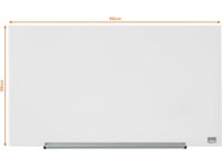 Nobo Whiteboard glastavle Widescreen 31" Glastavler
