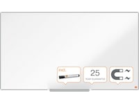 Nobo Whiteboard Impression Pro Widescreen 55" emaljeret magnetisk tavle Whiteboards