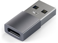 Satechi USB-A til USB-C adapter (space gray) Kabeladaptere og overgange