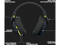 Logitech G435 LIGHTSPEED Trådløst Gaming Headset (sort) Gamingheadset