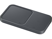 Trådløs oplader Duo med kabel (sort) Trådløs oplader