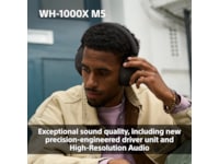 Sony WH-1000XM5 Trådløse høretelefoner, Over-Ear (sort) Høretelefoner
