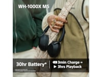 Sony WH-1000XM5 Trådløse høretelefoner, Over-Ear (sort) Høretelefoner