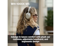Sony WH-1000XM5 Trådløse høretelefoner, Over-Ear (sort) Høretelefoner