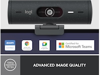 Logitech Brio 500 webcam (graphite) Webkameraer