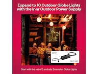 Innr smart utendørs extension globe farge LED-pærer & elpærer