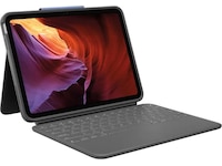 Logitech iPad 10,9" / 11" Rugged Folio Tastaturcover (oxford grey) Cover til tablet