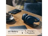 Sony WH-CH720N trådløse støjreducerende høretelefoner, Over-Ear (blå) Høretelefoner