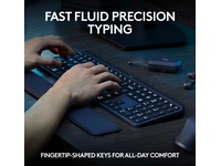 Logitech MX Keys S Trådløst Tastatur (graphite) Keyboards