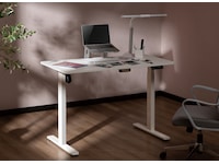 Ergonomisk hæve/sænke skrivebord 120cm (hvid) Aktivitetsborde