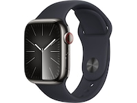 Apple Watch Series 9 GPS + LTE 41mm Rustfrit stål (grafitgrå) Smartwatches