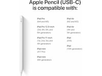 Apple Pencil USB-C (hvid) Tastatur og stylus