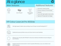 HP Color LaserJet Pro 4202dw laserprinter Printere