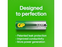 GP Super Alkaline AA/LR6 batteri, 20-pk Generelle batterier