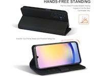 iiglo Samsung Galaxy A25 Wallet cover (sort) Mobilcover