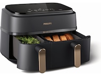 Philips dual basket airfryer 9L NA352/00 (grå/kobber) Airfryer