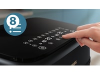 Philips dual basket airfryer 9L NA352/00 (grå/kobber) Airfryer