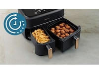 Philips dual basket airfryer 9L NA352/00 (grå/kobber) Airfryer