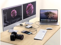 Belkin Connect Thunderbolt 4 5-i-1 Core Docking (grå) Dockingstation og USB-hub
