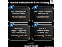 Samsung 98" DU9005K LED TV TU98DU9005K Over 80 tommer TV