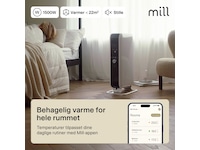 Mill Gentle Air WiFi olieovn 1500W (hvid) Radiatorer