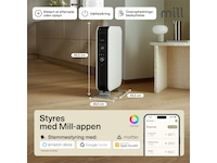 Mill Gentle Air WiFi olieovn 1500W (hvid) Radiatorer